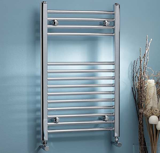 Picture of a towel rail in a bathroom