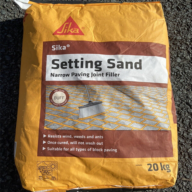 A picture of Sika paving setting sand
