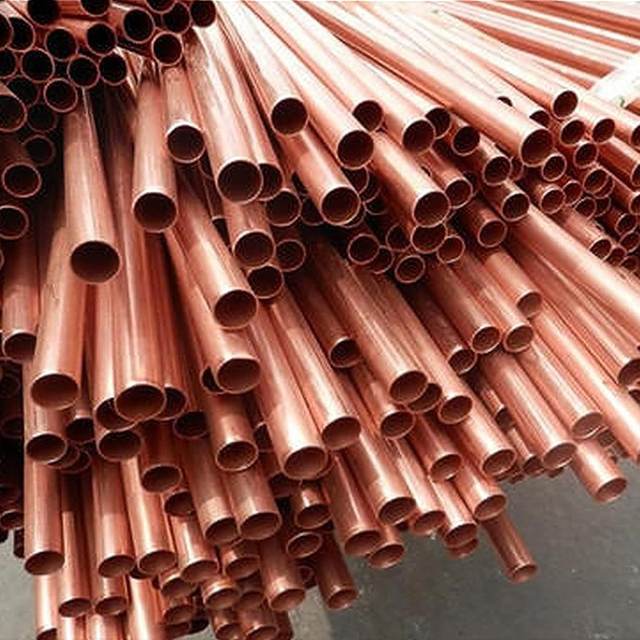 Picture of a collection of copper tubes