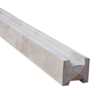 CONCRETE SLOTTED POST PANEL WET CAST 1.75M (5FT9IN) PSTI1750P SUBJECT TO HAIRLINE CRACKS