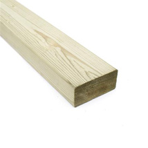 TIMBER JOISTS SAWN TREATED GREEN KILN DRIED C24 45MMX220MM FIN EASED EDGES