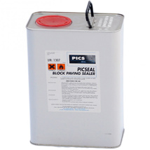 BLOCK PAVING SEALER PICSEAL MATT FINISH BS2 5L FOR USE ON BLOCK PAVING AND NATURAL STONE