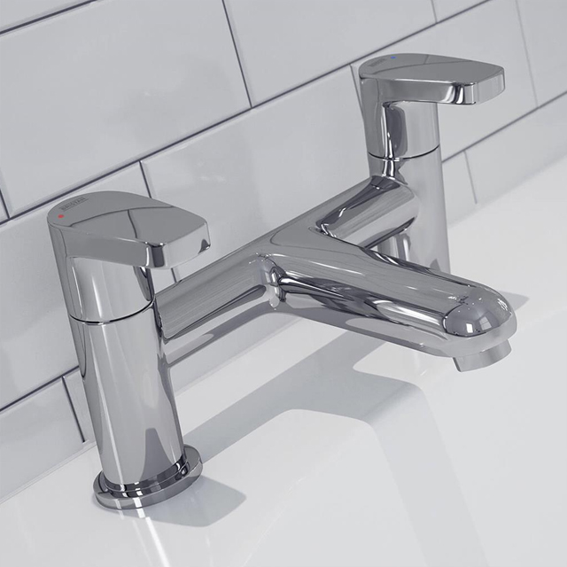 Picture of a mixer bath tap