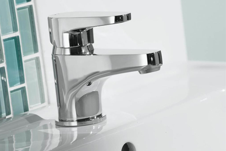 Picture of one tap attached to a basin