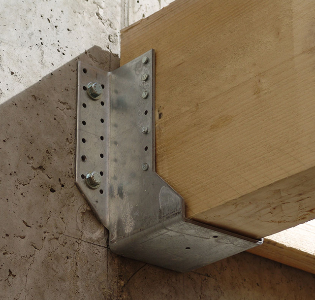 Picture of a wall joist hanger