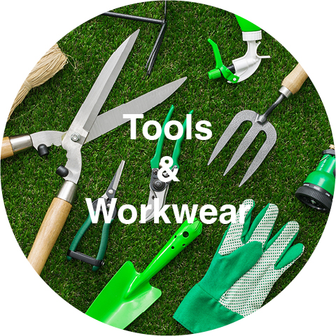 Picture of garden toll and garden workwear