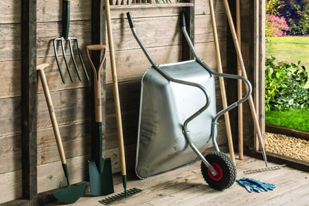 Picture of selection of garden tools