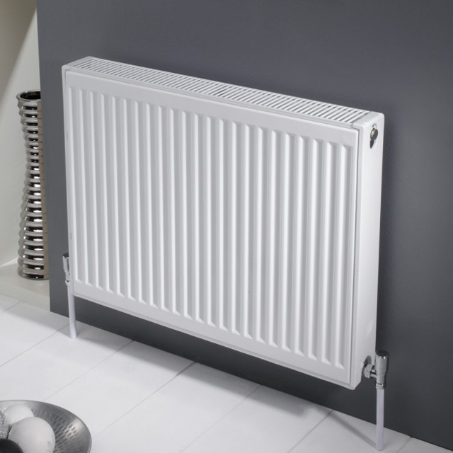 Picture of a radiator in a home