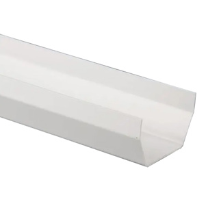ARTIC WHITE SQUARESTYLE 2M GUTTER BR051A 