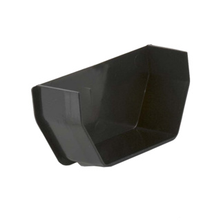 BLACK SQUARESTYLE INT. STOPEND BR056B GUTTER
