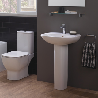 IDEAL STANDARD TESI CLOAKROOM SUITE EXCLUDING TAPS AND WASTE 