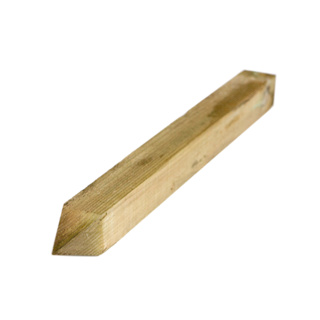 POINTED PEGS SAWN TREATED GREEN 47X50X1.M