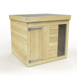 4FT X 4FT DOG KENNEL AND RUN  4X4DKSH
