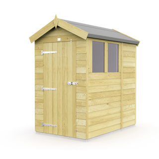 4FT X 6FT APEX SHED  4X6AFF