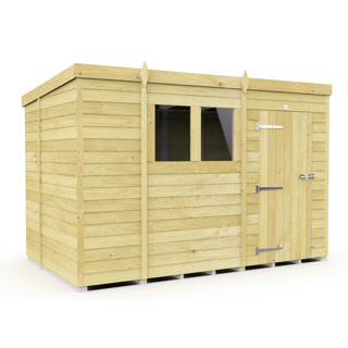 6FT X 10FT PENT SHED  