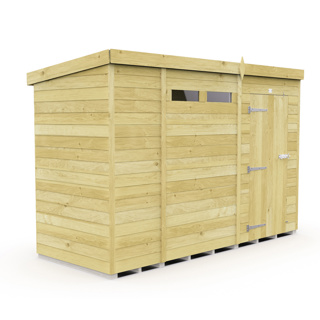 11 X 4 SECURITY PENT SHED 