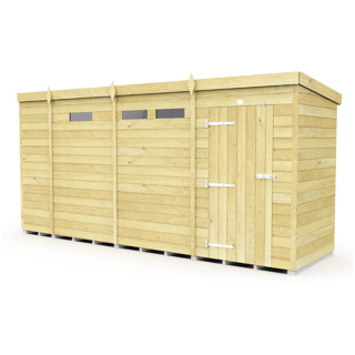 13 X 4 SECURITY PENT SHED 