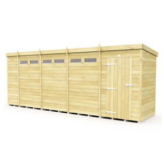 18 X 4 SECURITY PENT SHED 