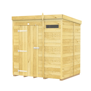 6 X 5 SECURITY PENT SHED 