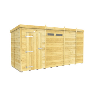 13 X 5 SECURITY PENT SHED 