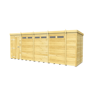 18 X 5 SECURITY PENT SHED 