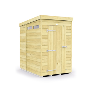 4 X 6  SECURITY PENT SHED 
