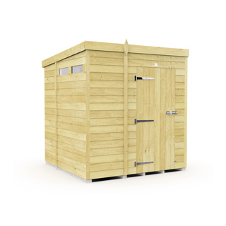 7 X 6  SECURITY PENT SHED 