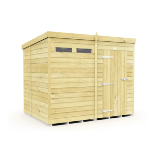 8 X 6  SECURITY PENT SHED 