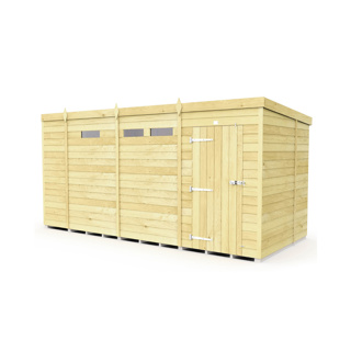 13 X 6  SECURITY PENT SHED 