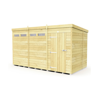 12 X 7 SECURITY PENT SHED 