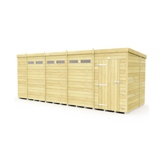 18 X 7 SECURITY PENT SHED 