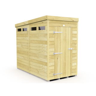 4 X 8 SECURITY PENT SHED 