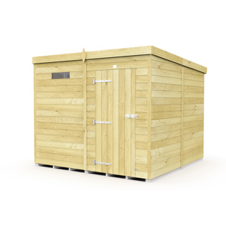 7 X 8 SECURITY PENT SHED 