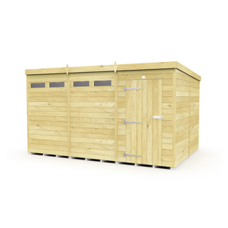 12 X 8 SECURITY PENT SHED 
