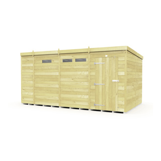 13 X 8 SECURITY PENT SHED 