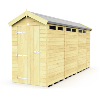 4 X 15  APEX SECURITY SHED 
