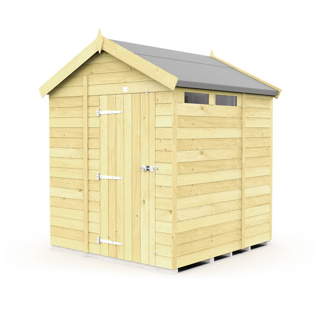 7 X 6 APEX SECURITY SHED 