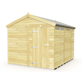 8 X 9 APEX SECURITY SHED 