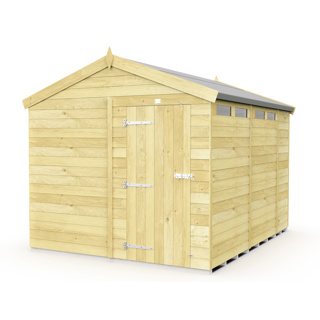 8 X 10 APEX SECURITY SHED 