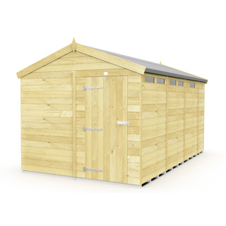 8 X 13 APEX SECURITY SHED 