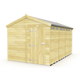 8 X 14 APEX SECURITY SHED 