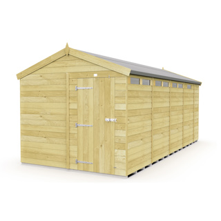 8 X 17  APEX SECURITY SHED 