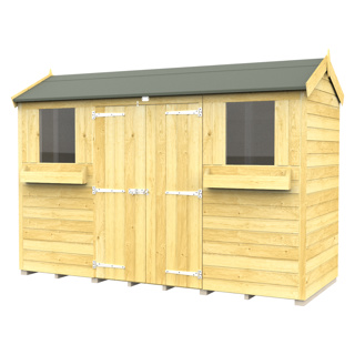 10 X 4 APEX SUMMER SHED 