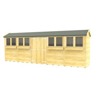 20 X 4 APEX SUMMER SHED 