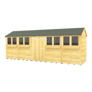 20 X 5 APEX SUMMER SHED 