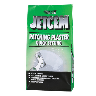 PLASTER PATCHING QUICK SETTING JETCEM 6KG SETS IN 1 HOUR 620437