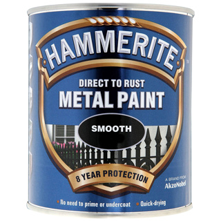 HAMMERITE METAL PAINT SMOOTH BLUE 750ML 
