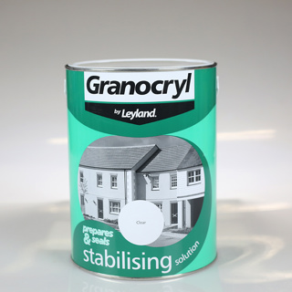 LEYLAND PAINT GRANOCRYL STABILISING SOLUTION CLEAR 5L