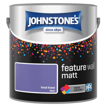 JOHNSTONES FEATURE WALL MATT VIVID VIOLET 2.5LTR