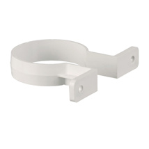 ARCTIC WHITE 68MM DOWNPIPE BRACKET BR207A ROUND